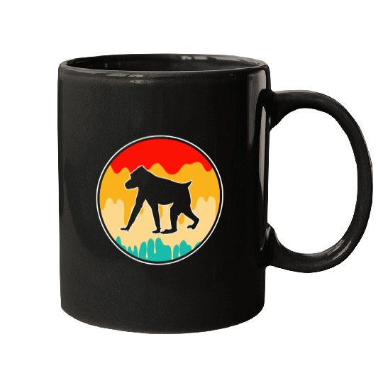 monkey retro Mugs