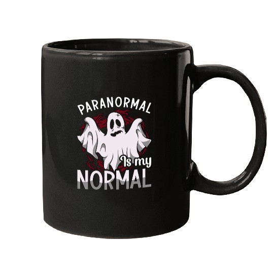 Ghost Hunter Paranormal Is My Normal Ghost Hunting Mugs
