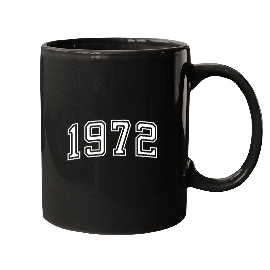 Year 1972 In White Mugs