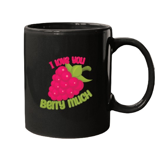 I Love You BERRY Much Mugs