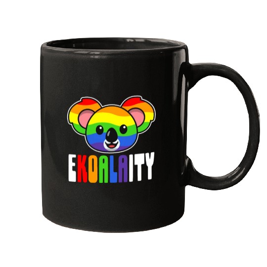 Ekoalaity Koala LGBT Flag Mugs
