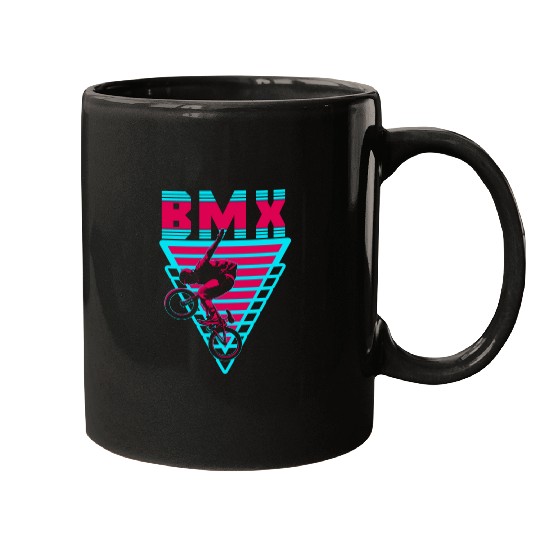 Aesthetic BMX Freestyle Biking Stunts Mugs