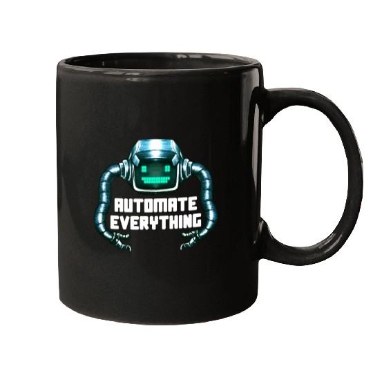 Robotics Machine Learning Robot Robotics Engineer Mugs