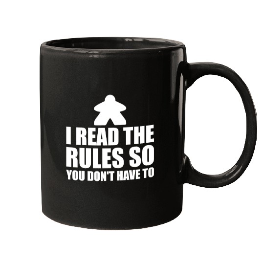 Board Game Card Mugs