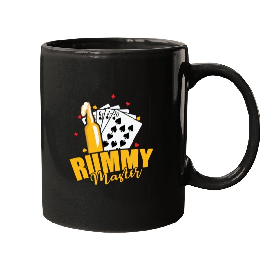 Rummy Master Hobby Card Game Romme Mugs