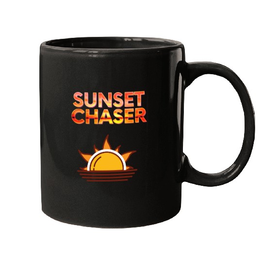 Sunset chaser Sun everywhere! Mugs
