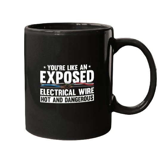 Electrician Electrical Engineer Lineman Mugs
