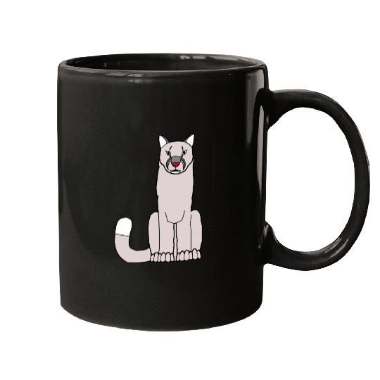 Mountain Lion DK Mugs