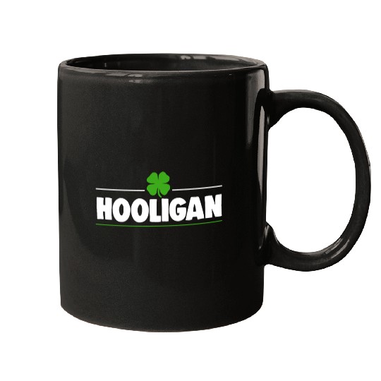 Hooligan Ireland Clover Mugs