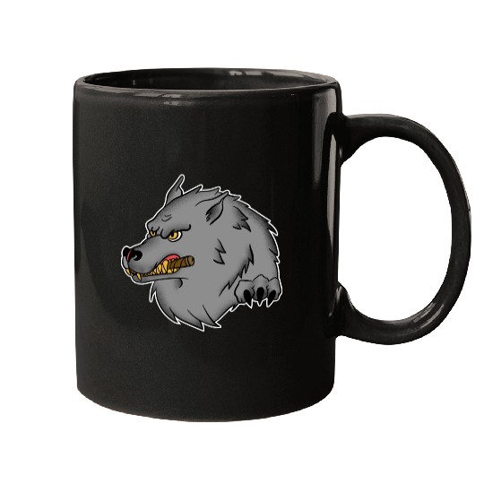 The Siberian Wolf Mugs