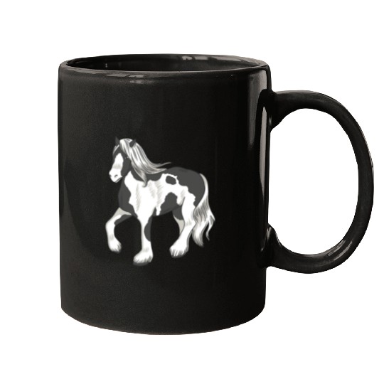 Irish Tinker Horse Mugs