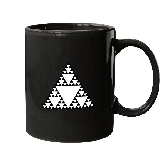 Sierpinski, Triangle Mugs