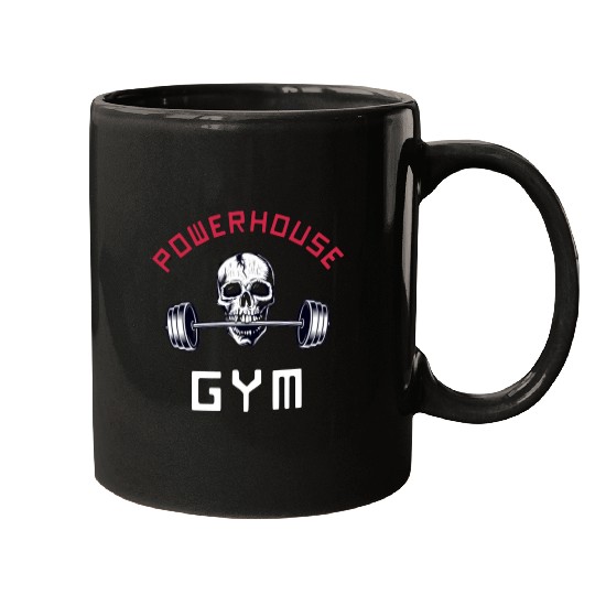 Powerhouse Gym - Bodybuilding Workout Saying Mugs