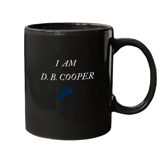 I AM D.B. COOPER Mugs