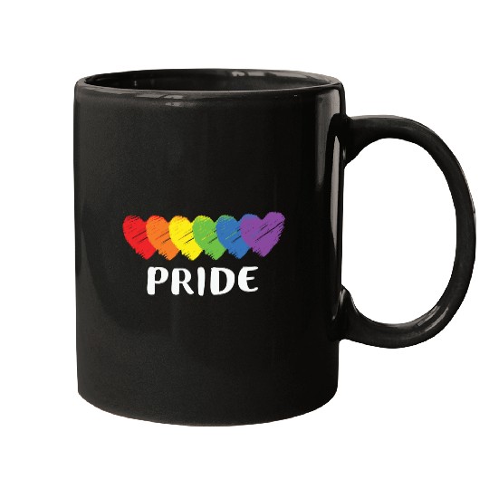 LBGT Flag Gay Pride Human Mugs