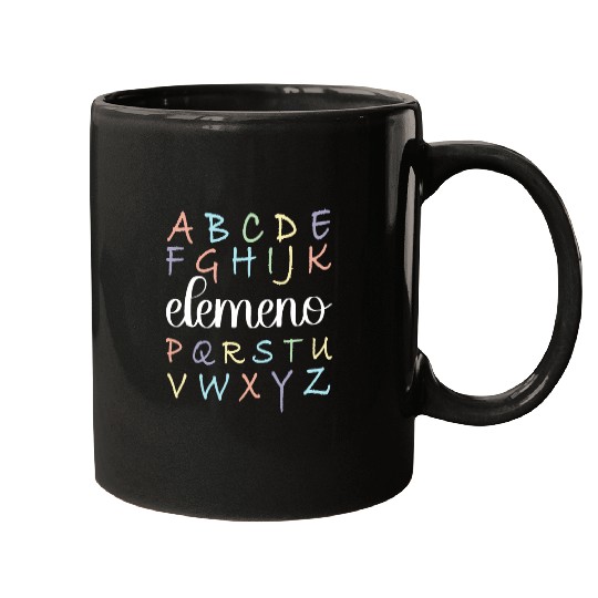 ABC Elemeno, Kindergarten Teacher, Teacher Mugs