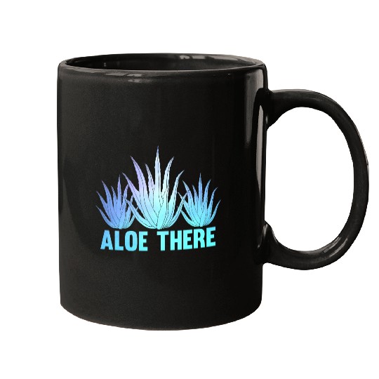 Aloe Vera Pun Plants Succulent Mugs