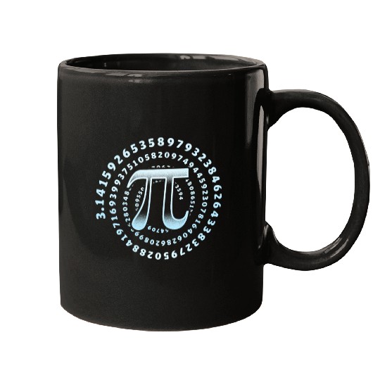 3.14 Pi Day Mathematics Physics Irrational Number Mugs