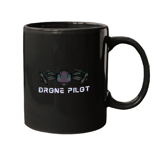 Drone Drone Pilot Drone Operator Quadrocopter Mugs