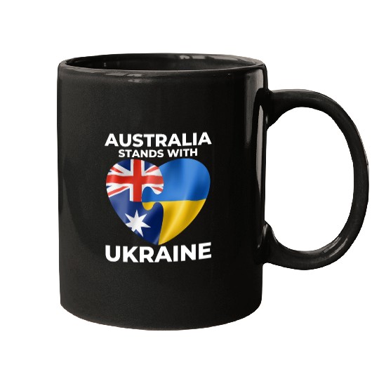 Australia stands with Ukraine Mugs