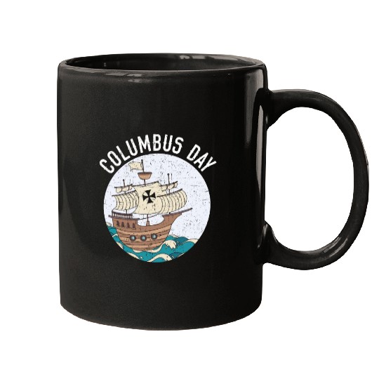 Columbus Day Christopher Columbus Italian American Mugs