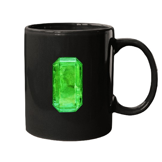 Emerald Crystal Mugs