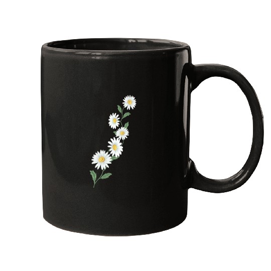 Daisy Flower Mugs