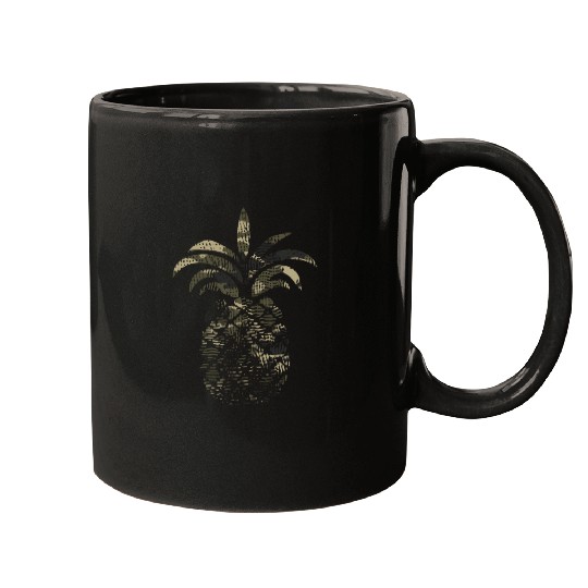 Distressed Camo Camouflage Eapple Lover Birthday Mugs