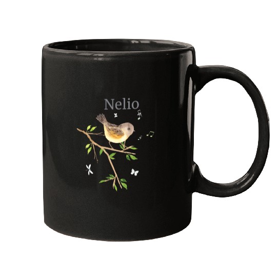 Waldier Bird Name Nelio Mugs