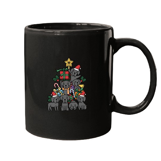 Great Dane Christmas Tree Mugs