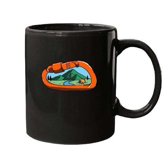 Climb adventure art Mugs