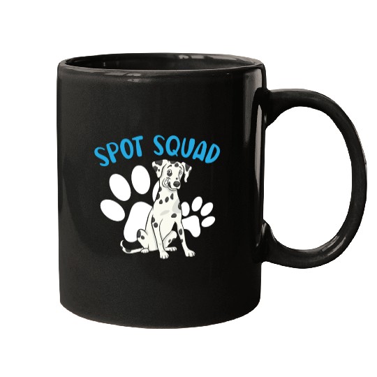 Spot Squad Paw Love Puppy Breeder Dalmatian Dog Mugs