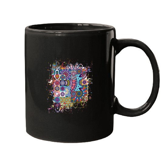 Joyful mosaic Mugs