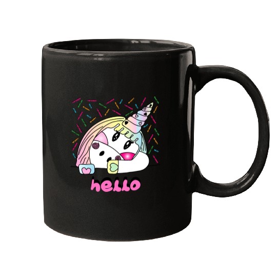 Happy Unicorn Mugs