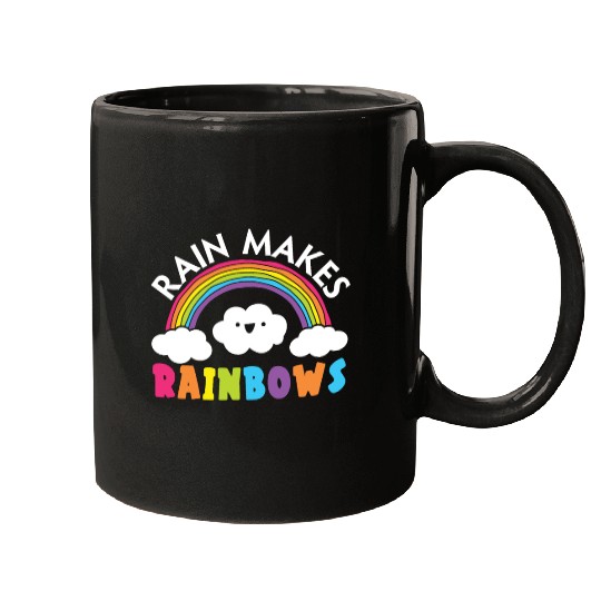 Rain Makes Rainbows Rainbow Whisperer Mugs