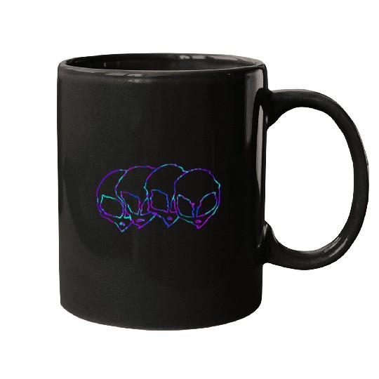 Alien Gift Extraterrestrial UFO AREA 51 Sci-fi Mugs