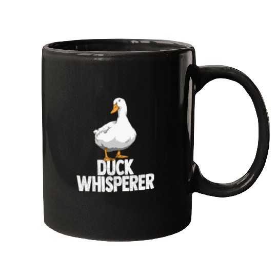 Duck Whisperer Funny Ducklings Farmers Mugs