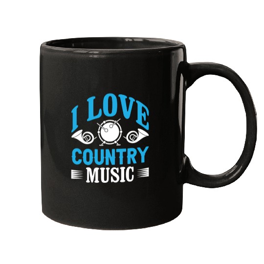 I love Country Music Mugs