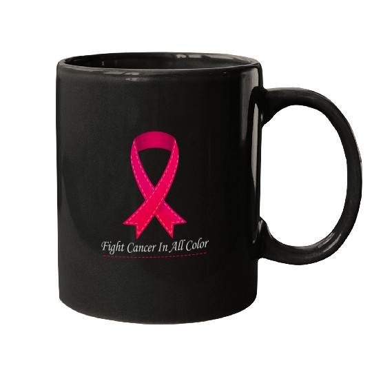 Cancer Sucks In Every Color Fighter Fight Support Mugs