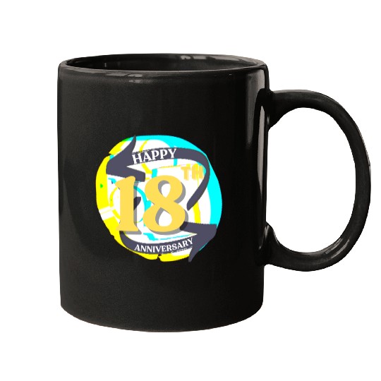 ANNIVERSARY 18 Mugs