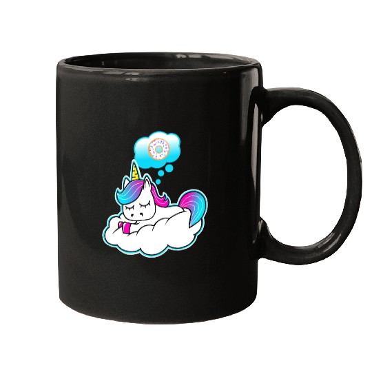 Unicorn donut dreams Mugs