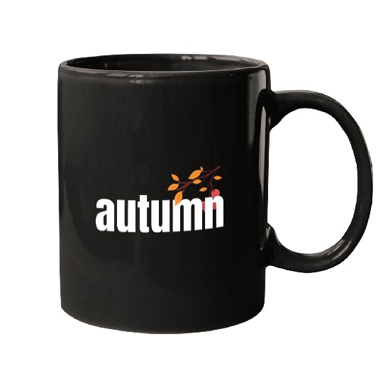 Autumn Tree Orange Fall Leaves The Season Mugs