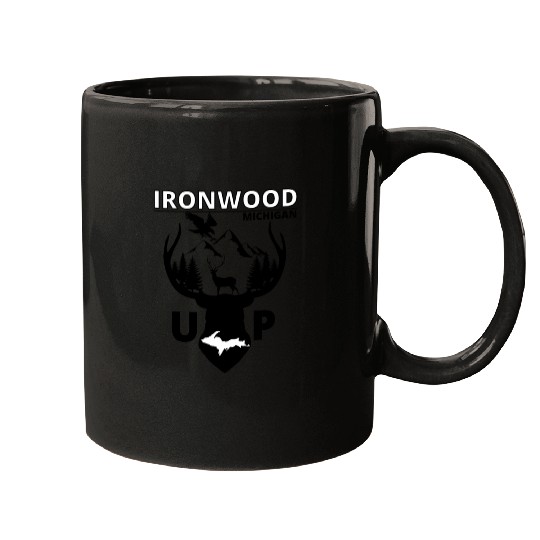 Ironwood Michigan Upper Peninsula Mugs