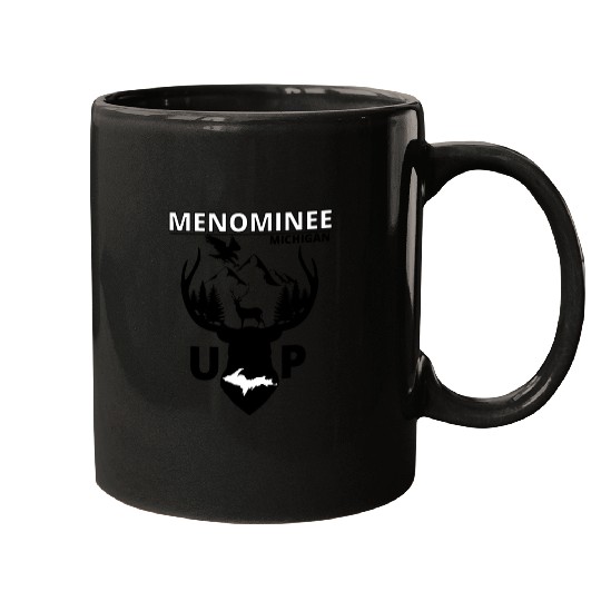 Menominee Michigan Upper Peninsula Mugs