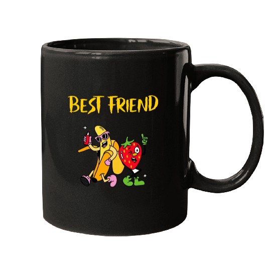 Banana design cartoon Mugs