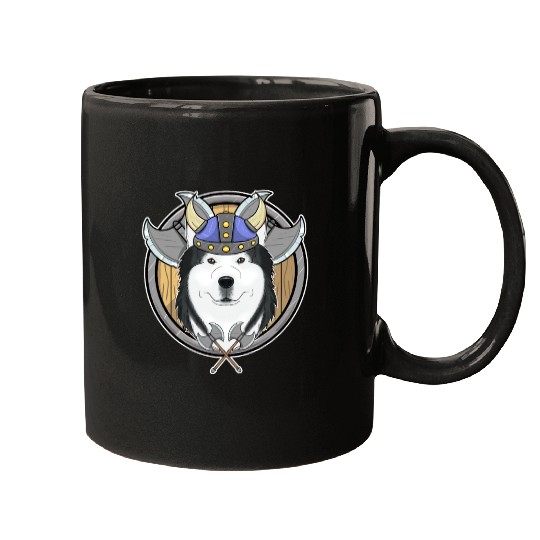 Siberian Husky I Valhalla I Viking Mugs
