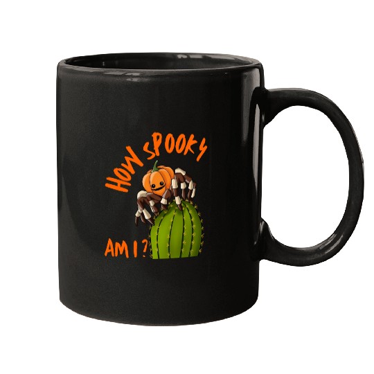 Halloween Scary Pumpkin Spider Costume Mugs