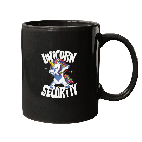 Unicorn security Mugs