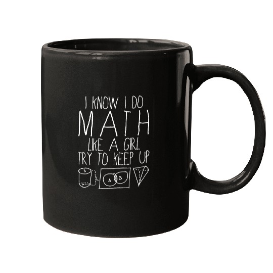 i know i do math Mugs