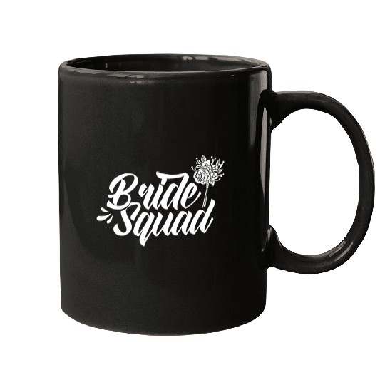 Bride Squad Wedding Bachelorette Party Cute Mugs